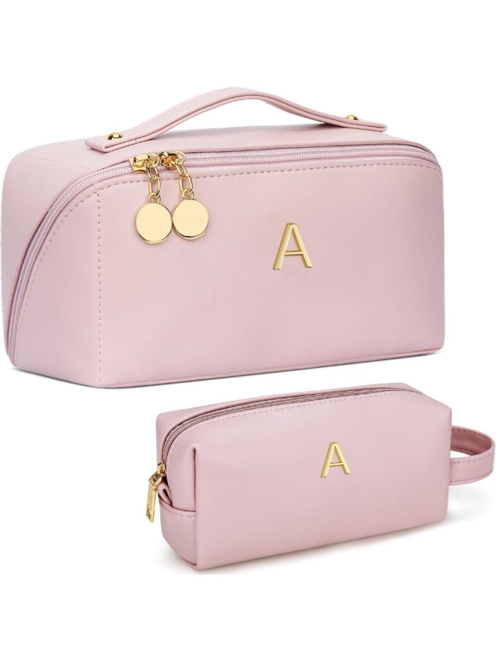 Personalized Makeup Bag for Women - Travel Toiletry Organizer, Multi-Pocket